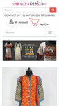 Mobile Screenshot of harmeendesign.com